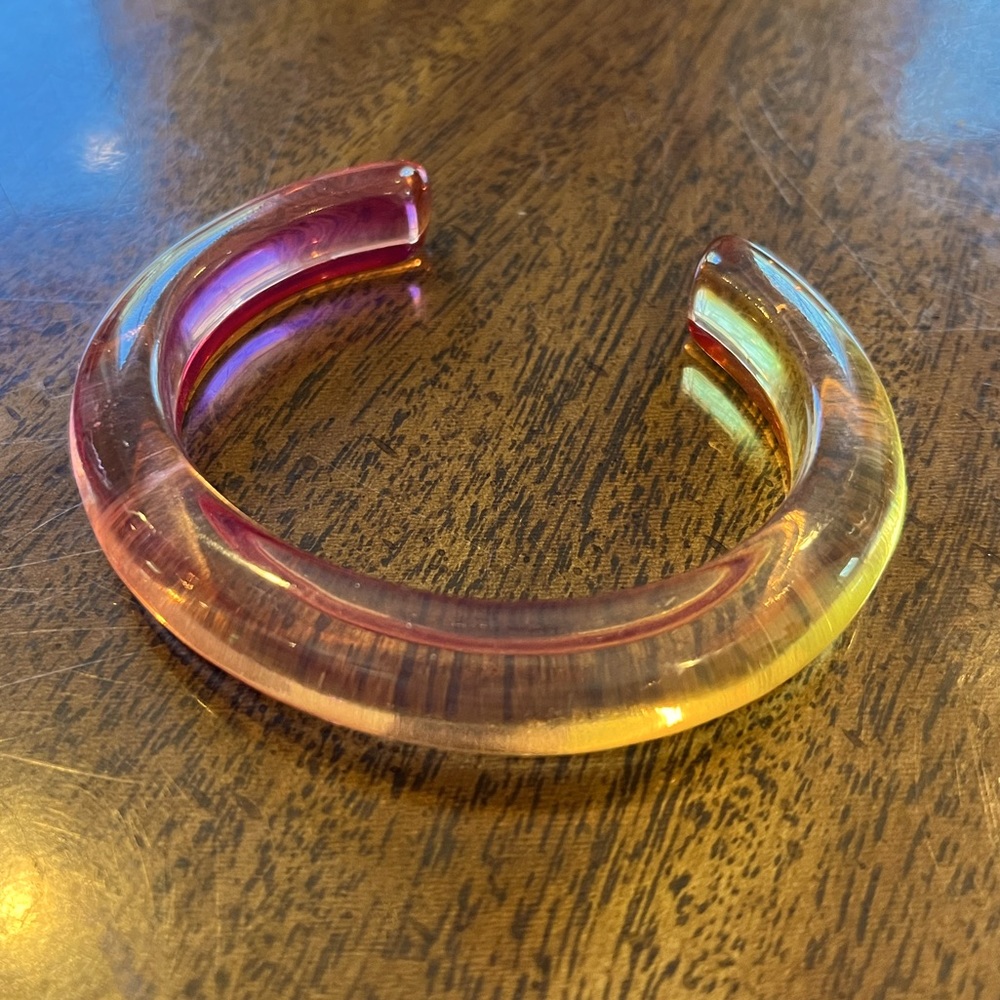 Madewell Ombré Resin Cuff Bracelet
